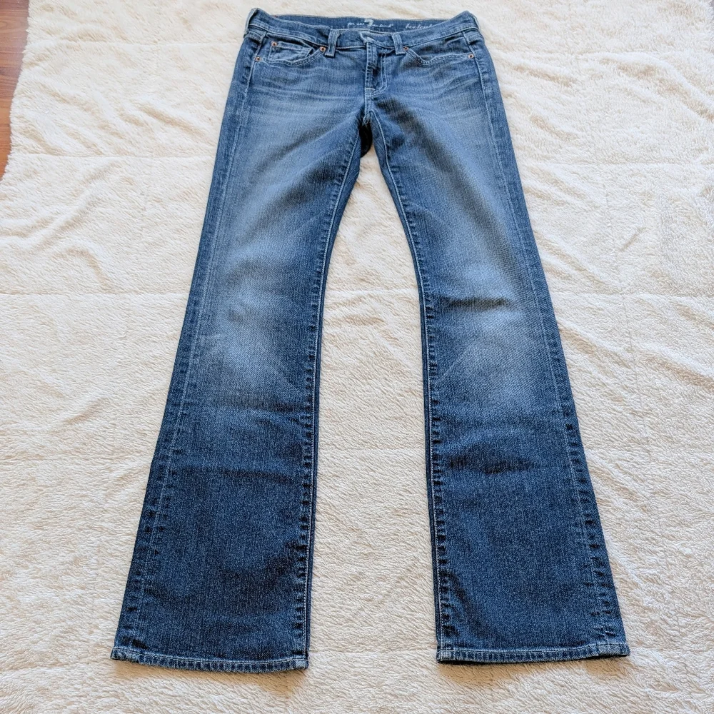 7famk Low Rise Bootcut Leg Jeans - Picture 2 of 6